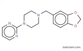 2-[4-(1,3-Benzodioxol-5-ylmethyl)piperazin-1-yl]pyrimidine