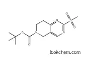 TERT-BUTYL 7,8-DIHYDRO-2-(METHYLSULFONYL)PYRIDO[4,3-D]PYRIMIDINE-6(5H)-CARBOXYLATE 259809-79-5