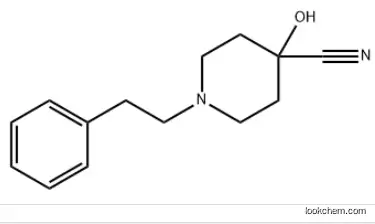 4-hydroxy-1-phenethylpiperidine-4-carbonitrile CAS：23804-59-3