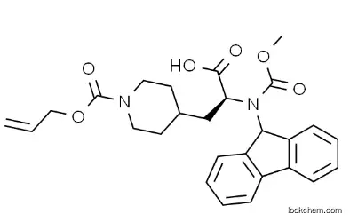 a-[[Fmoc]amino]-1-[alloc]-(aS)-4-piperidinepropanoic Acid CAS 313052-03-8