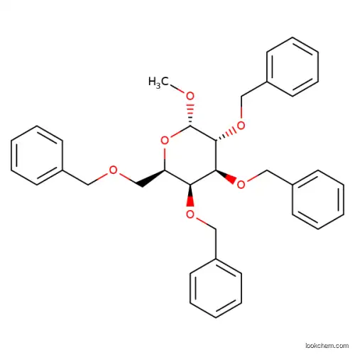 Methyl 2,3,4,6-tetra-O-benzyl-a-D-galactopyranoside/ carbonhydrate / intermediate/ white powder with cas no.53008-63-2/ worldwide Top Pharma factory vendor