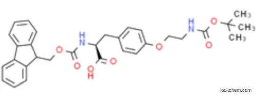 Fmoc-4-[2-(Boc-amino)ethoxy]-L-phenylalanine CAS 1013883-02-7