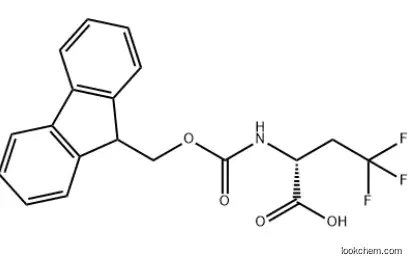 (R)-2-((((9H-fluoren-9-yl)methoxy)carbonyl)amino)-4,4,4-trifluorobutanoic acid CAS 2044711-52-4