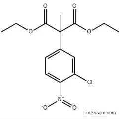 diethyl (3-chloro-4-nitrophenyl)methylmalonate CAS：26039-74-7