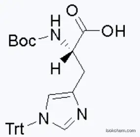 N-Boc-N′ -Trityl-L-Histidine Powder CAS. 32926-43-5
