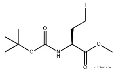 Methyl (S)-2-(Boc-amino)-4-iodobutanoate CAS 101650-14-0