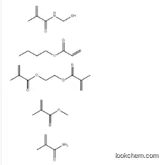 Polymer of butyl acrylate, methylol methacrylamide, methacrylamide and methyl methacrylate CAS：29434-29-5
