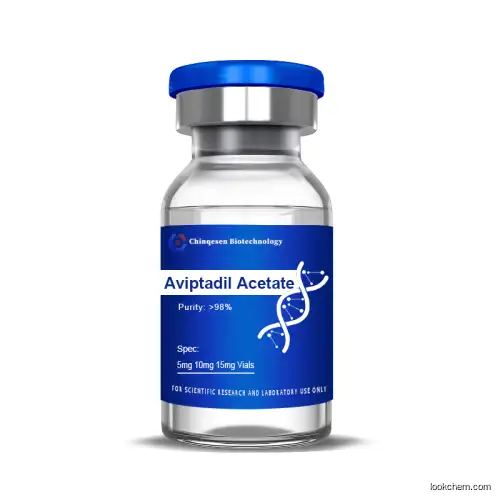 Custom Peptides 99% Aviptadil Acetate/VIP Raw Powder CAS 40077-57-4 for Vasoactive Intestinal