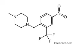 1-Methyl-4-[[4-nitro-2-(trifluoromethyl)phenyl]methyl]-piperazine CAS694499-24-6