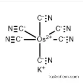 Osmate(4-),hexakis(cyano-kC)-,tetrapotassium, (OC-6-11)- (9CI) CAS：20740-36-7