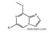 6-BROMO-8-(METHYLTHIO)IMIDAZO[1,2-A]PYRAZINE  887475-71-0