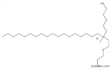 Poly(oxy-1,2-ethanediyl), .alpha.,.alpha.-(methyloctadecyliminio)di-2,1-ethanediylbis.omega.-hydroxy-, chloride CAS：28724-32-5