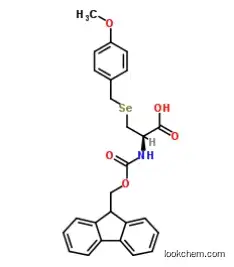 (2R)-2-(9H-fluoren-9-ylmethoxycarbonylamino)-3-[(4-methoxyphenyl)methylselanyl]propanoic acid CAS 150308-80-8