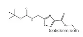 tert-butyl (4-(ethoxycarbonyl)thiazol-2-yl)methylcarbamate 96929-05-4