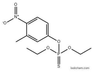 Phosphorothioic acid, O,O-diethyl O-(3-methyl-4-nitrophenyl) ester CAS：2425-15-2