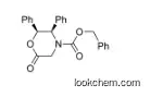 Benzyl (2S,3R)-(+)-6-oxo-2,3-diphenyl-4-morpholinecarboxylate 105228-46-4