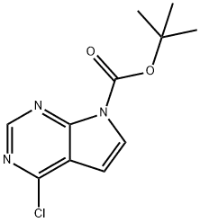 Tert-butyl 4-chloro-7H-pyrrolo[2,3-d]pyrimidine-7-carboxylate