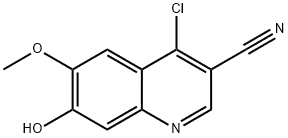 4-CHLORO-7-HYDROXY-6-METHOXY-QUINOLINE-3-CARBONITRILE
