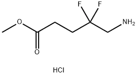 Methyl 5-amino-4,4-difluoropentanoate HCl