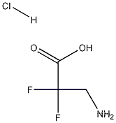 3-Amino-2,2-difluoropropanoic acid hydrochloride
