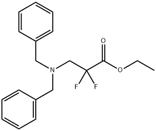 ethyl 3-(dibenzylaMino)-2,2-difluoropropanoate