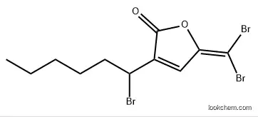 2(5H)-Furanone, 3-(1-bromohexyl)-5-(dibromomethylene)- CAS：219640-54-7