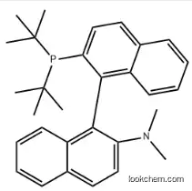 [1,1'-Binaphthalen]-2-amine, 2'-[bis(1,1-dimethylethyl)phosphino]-N,N-dimethyl- CAS：224311-52-8
