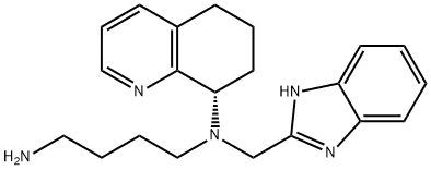 AMD 070 N-(1H-benzimidazol-2-ylmethyl)-N-[(8S)-5,6,7,8-tetrahydro-8-quinolinyl]- (9CI)