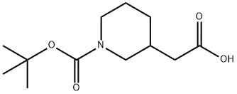 2-(piperidin-3-yl)acetic acid hydrochloride