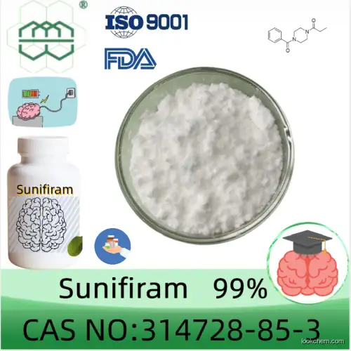 Quality guarantee Sunifiram 99.0% promote(314728-85-3)