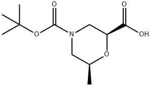 Cas no.2165414-92-4 98% (2S,6S)-4-(tert-butoxycarbonyl)-6-methylmorpholine-2-carboxylic acid