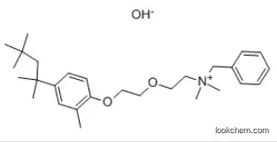 benzyldimethyl[2-[2-[4-(1,1,3,3-tetramethylbutyl)tolyloxy]ethoxy]ethyl]ammonium hydroxide CAS：26248-39-5