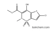 6-Chloro-4-hydroxy-2-methyl-2H-thieno[2,3-e]-1,2-thiazine-3-carboxylic acid methyl ester 1,1-dioxide 70415-50-8