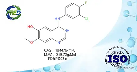 4-(3-chloro-4-fluorophenylami-no)-7-methoxyquinazolin-6-ol