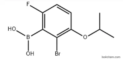 2-BROMO-6-FLUORO-3-ISOPROPOXYPHENYLBORONIC ACID CAS 1072951-75-7
