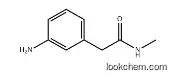 2-(3-aminophenyl)-N-methylacetamide(SALTDATA: FREE)  58730-35-1