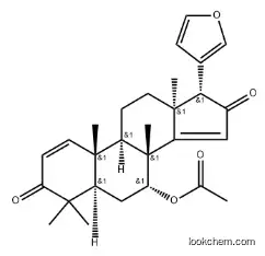 (13α,17α)-7α-Acetoxy-21,23-epoxy-4,4,8-trimethyl-24-nor-5α-chola-1,14,20,22-tetrene-3,16-dione CAS：26241-51-0