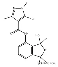 1H-Pyrazole-4-carboxamide, 5-chloro-N-(1,3-dihydro-3-hydroxy-1,1,3-trimethyl-4-isobenzofuranyl)-1,3-dimethyl- CAS：295326-74-8