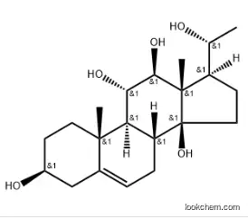 (17S,20R)-Pregna-5-ene-3β,11α,12β,14β,20-pentol CAS：22149-59-3