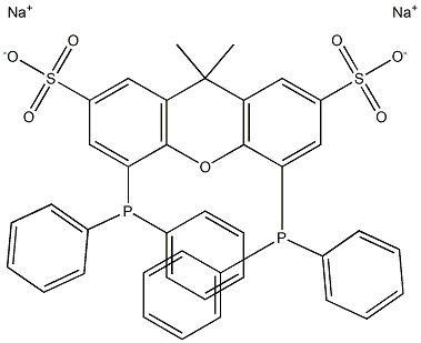 9H-Xanthene-2,7-disulfonic acid,4,5-bis(diphenylphosphino)-9,9-dimethyl-, disodium salt