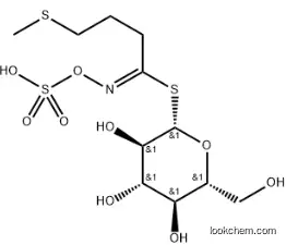 (2R,3R,4S,5R,6S)-3,4,5-trihydroxy-2-(hydroxymethyl)-6-(C-(3-methylsulf anylpropyl)-N-sulfonatooxy-carbonimidoyl)sulfanyl-oxane CAS：26888-03-9