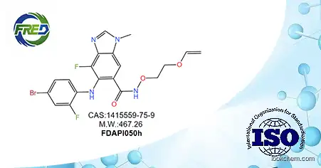 5-((4-broMo-2-fluorophenyl)aMino)-4-fluoro-1-Methyl-N-(2-(vinyloxy)ethoxy)-1H-benzo[d]iMidazole-6-carboxaMide