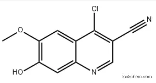4-CHLORO-7-HYDROXY-6-METHOXY-QUINOLINE-3-CARBONITRILE CAS：263149-10-6