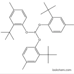 Phenol, 2-(1,1-dimethylethyl)-4-methyl-, 1,1',1''-phosphite CAS：21177-86-6
