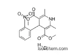 60299-11-8 	dimethyl 1,4-dihydro-2,6-dimethyl-4-(2-nitrophenyl)pyridine-3,5-dicarboxylate monohydrochloride