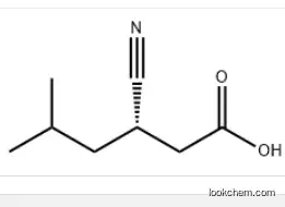 Hexanoic acid, 3-cyano-5-methyl-, (3S)-