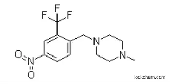 1-Methyl-4-(4-nitro-2-(trifluoromethyl)benzyl)piperazine CAS 694499-24-6