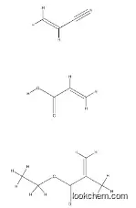 2-Propenoic acid, 2-methyl-, ethyl ester, polymer with 2-propenenitrile and 2-propenoic acid CAS：24981-02-0