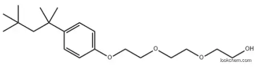 Ethanol, 2-[2-[2-[4-(1,1,3,3-tetramethylbutyl)phenoxy]ethoxy]ethoxy]-CAS：2315-62-0