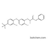 Propanoic acid, 2-[2-chloro-5-[2-chloro-4-(trifluoromethyl)phenoxy]phenoxy]-, phenyl ester